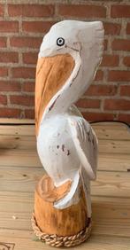 Houtsnijwerk toekan beeld, Antiek en Kunst, Ophalen of Verzenden