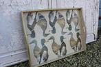 Brocante groot houten dienblad - Mentha Brocante, Ophalen