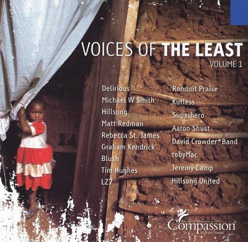 CD *SALE* VARIOUS - Voices of the Least Vol.1 1x gedraaid, Cd's en Dvd's, Cd's | Religie en Gospel, Zo goed als nieuw, Gospel