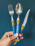 Laguiole vintage bestekset van 9 couverts, Verzenden, Rvs of Chroom