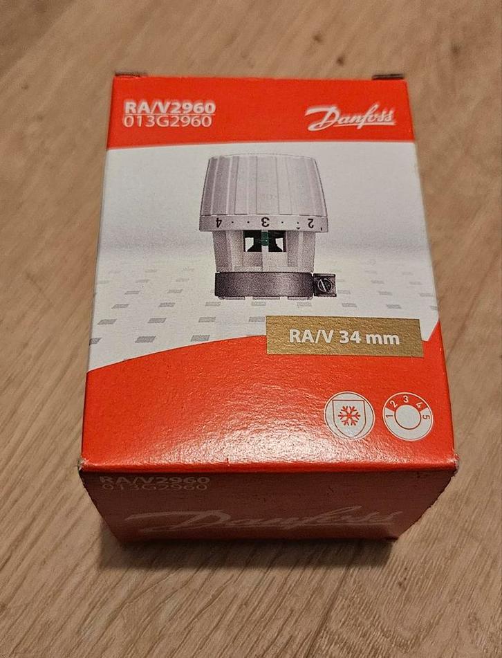 Danfoss Thermostaat - Nieuw, Doe-het-zelf en Verbouw, Thermostaten, Nieuw, Ophalen of Verzenden