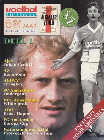 Voetbal International - 50 Jaar Betaald Voetbal - Deel 1 beschikbaar voor biedingen