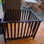 TWF zwarte box, inclusief boxmatras & boxkleed, Kinderen en Baby's, Boxen, Ophalen, Gebruikt, Boxkleed