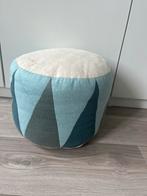 Maileg poef trommel groen en beige, Ophalen, Minder dan 50 cm, Rond, Minder dan 50 cm