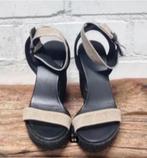 Castaner - Leren espadrille sleehakken maat 39 - Nieuw €195, Zwart, Nieuw, X, Castaner