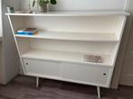 Scandinavische kast hout retro, Huis en Inrichting, Kasten | Dressoirs, Ophalen, Met plank(en), 100 tot 150 cm, Zo goed als nieuw