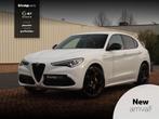Alfa Romeo Stelvio 2.0 T AWD Veloce|BTW-auto |Trekhk|21"|Ad., Auto's, Alfa Romeo, Automaat, 4 cilinders, Wit, Leder