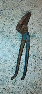Antieke zink knipschaar., Ophalen of Verzenden
