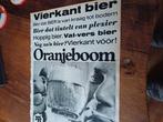 Advertentie van Oranjeboom bier vierkant bier 1964, Verzamelen, Biermerken, Ophalen of Verzenden, Zo goed als nieuw, Overige typen
