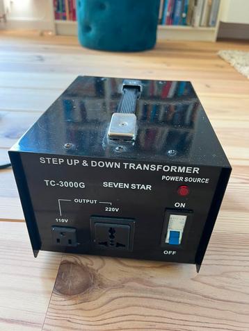 Step up/step down transformer 110/220 - 3000W beschikbaar voor biedingen
