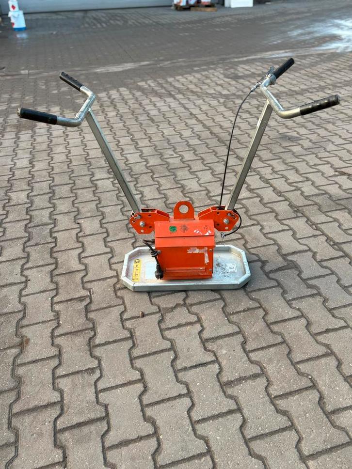 Hamevac VTH-150BL 2 zuignappen zuigunit vacuumheffer, Tuin en Terras, Tegels en Klinkers, Zo goed als nieuw, Klinkers, Beton, Ophalen