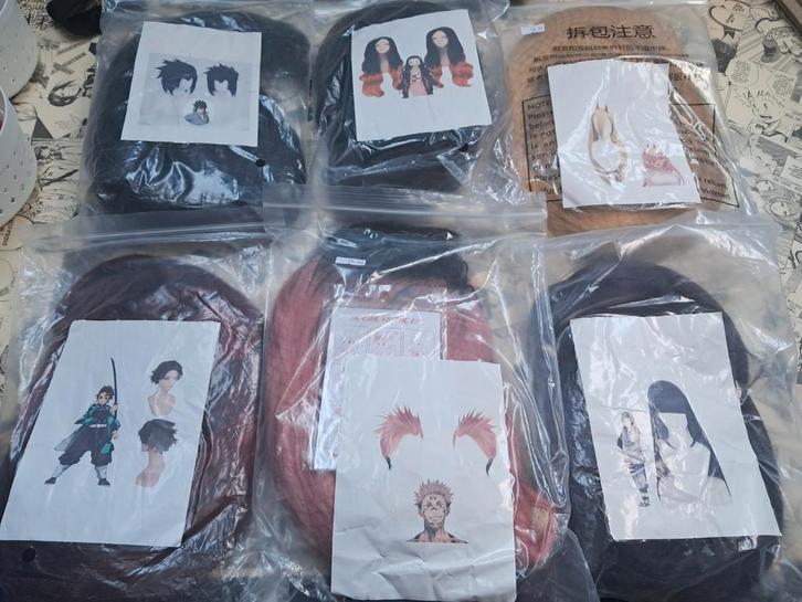 Anime pruiken, Postzegels en Munten, Munten en Bankbiljetten | Verzamelingen, Munten, Nederland, Ophalen of Verzenden