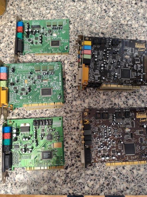 Creative Labs soundblaster geluidskaarten PCI 10 stuks, Computers en Software, Vintage Computers, Ophalen of Verzenden