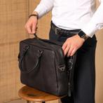 Chesterfield laptoptas, businesstas BOSTON, NEW nu SALE !, 40 tot 60 cm, Verzenden, Zwart, Nieuw