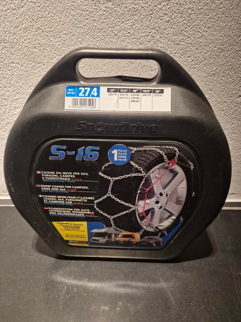 Sneeuwkettingen Lampa SUV 17 tot 20 inch, Auto diversen, Sneeuwkettingen, Ophalen of Verzenden