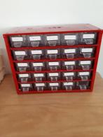 stalen ladekastje met kleine laadjes, Ophalen, Gebruikt