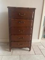 Halkastje Eiken, Huis en Inrichting, Kasten | Ladekasten, Ophalen, Gebruikt, 5 laden of meer, Eikenhout