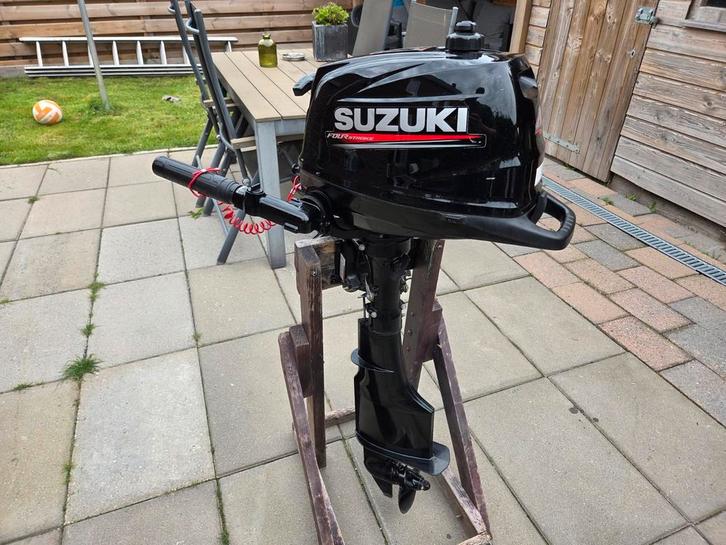 Suzuki 4pk 4 takt Langstaart nieuw model!!, Watersport en Boten, Buiten- en Binnenboordmotoren, Gebruikt, Benzine, Buitenboordmotor