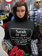 Sarah pop met t - shirt grappige tekst, unieke keuze., Hobby en Vrije tijd, Feestartikelen, Nieuw, Abraham of Sarah, Feestartikel