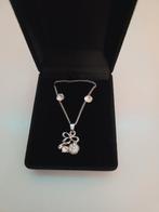 Elegante ketting met oorbelletjes, Ophalen, Overige materialen, Met strass, Zo goed als nieuw