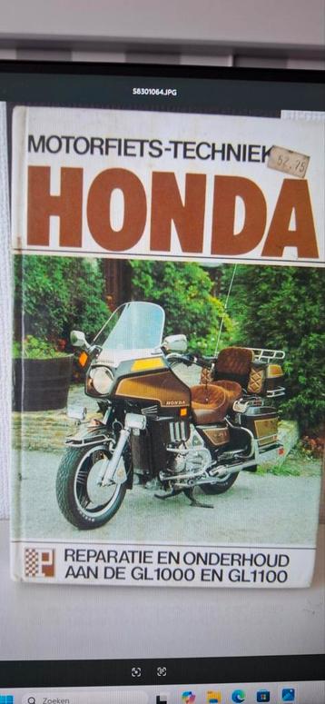 Honda Goldwing Reparatie Boek beschikbaar voor biedingen