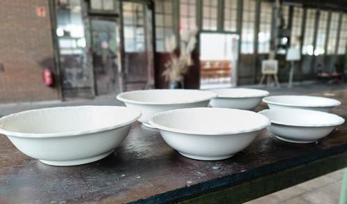 Mooie schalenset van Petrus Regout, Antiek en Kunst, Antiek | Schalen, Ophalen of Verzenden