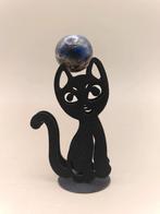Blauwe Sodaliet Marble – 10 gram – Op Zwarte Kat-standaard, Ophalen of Verzenden, Mineraal