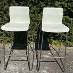 Barkrukken wit, Ikea Glenn Barkrukken, Ophalen, Met voetsteun, Zo goed als nieuw, 90 cm of meer