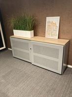 OUTLET S&G schuifdeurkast aluminium grijs Oak Medium, Ophalen, Zo goed als nieuw