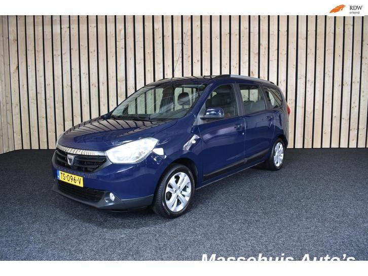 Dacia Lodgy 1.2 TCe Blackline 7pers. Trekhaak 125dkm Navi Cr, Auto's, Dacia, Bedrijf, Te koop, Lodgy, ABS, Airbags, Airconditioning