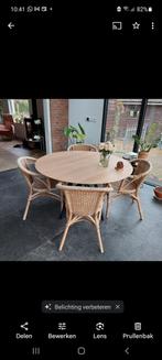 Eettafel Studio Henk 130cm, Huis en Inrichting, Tafels | Eettafels, Ophalen, Rond, Zo goed als nieuw, 100 tot 150 cm