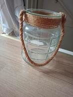 Vaas / pot, Huis en Inrichting, Woonaccessoires | Schalen en Manden, Mand, Rond, Ophalen of Verzenden, Glas