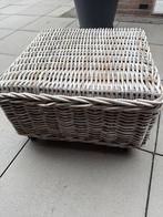 hocker, Huis en Inrichting, Banken | Voetenbanken en Poefen, Ophalen, Gebruikt, 50 tot 75 cm, Rotan