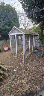 Groot kippenhok met ren, Dieren en Toebehoren, Ophalen, Zo goed als nieuw