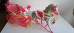 Vintage Barbie Koets annex Slee en Paard, Ophalen of Verzenden, Overige typen