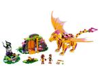 Lego Elves Lavagrot en de Vuurdraak 41175, Ophalen of Verzenden, Complete set, Lego