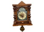Antieke Wandklok | Vrijslinger, Ophalen of Verzenden
