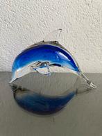 Murano Dolfijn blauw glas, Antiek en Kunst, Antiek | Glas en Kristal, Ophalen of Verzenden