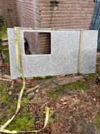 Natuursteen blad met gat, Ophalen, Gebruikt