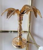 Hollywood regency Willy Daro Messing tafel lamp Palmboom, Ophalen of Verzenden