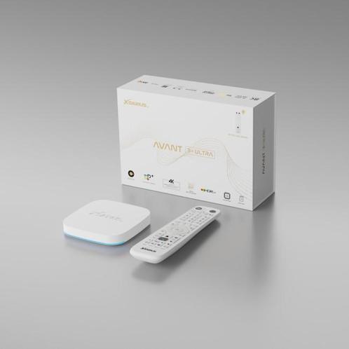 Xsarius Avant 3+ Ultra White Edition - 4K OTT Android Media, Audio, Tv en Foto, Mediaspelers, HDMI, USB 2.0, Ophalen of Verzenden