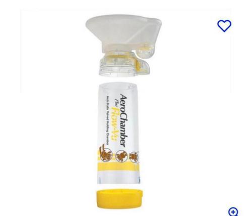 Aerochamber / Aero chamber plus flow vu (new), Witgoed en Apparatuur, Persoonlijke-verzorgingsapparatuur, Zo goed als nieuw, Scheren en Epileren
