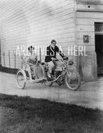 Styria Austrian factory sidecar racer photo, Verzenden, Foto, Nieuw, Voor 1940
