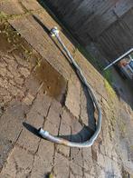 RVS Flexibele Rookgasafvoerbuis 5,5 m dia 80mm, Doe-het-zelf en Verbouw, Buizen en Afvoer, Ophalen, Afvoer, 4 tot 6 meter, Zo goed als nieuw