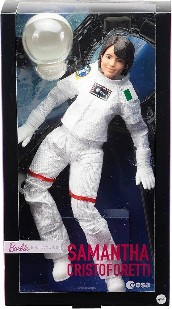 Barbie samantha cristoforetti astronaut , nieuw in doos, Verzamelen, Poppen, Zo goed als nieuw, Verzenden