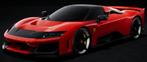 Ferrari F80 Rood 2-Tone velg 1:12 BBR1223A1 BBR PRE-ORDER, Ophalen of Verzenden, Nieuw, 1:9 t/m 1:12, Auto