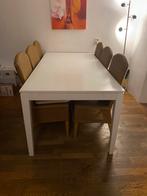 Eettafel met een mogelijkheid om te verlengen, Huis en Inrichting, Ophalen of Verzenden, Gebruikt
