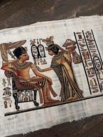 Papyrus geschilderd egypte, Ophalen of Verzenden