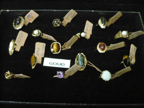14 karaat 2e hands gouden ringen de prijzen staan er bij >, Sieraden, Tassen en Uiterlijk, Ringen, Gebruikt, Dame, Goud, Goud