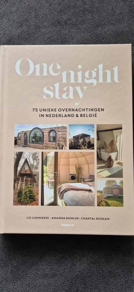 Boek One Night Stay - Nieuw!, Boeken, Reisgidsen, Nieuw, Reisgids of -boek, Benelux, Overige merken, Ophalen of Verzenden